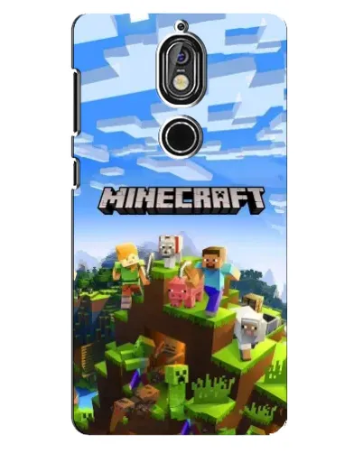 Чохол для Nokia 7 з картинкою «Minecraft класичний світ» Чохол для Nokia 7 з картинкою «Minecraft класичний світ»
