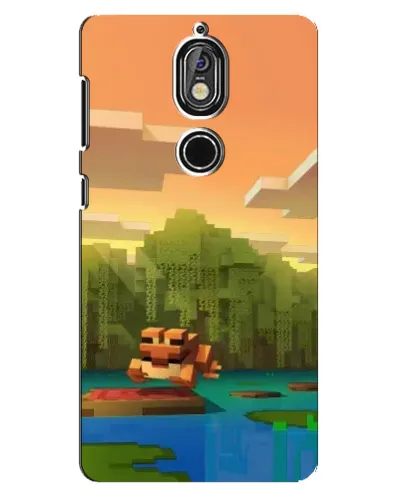 Чохол для Nokia 7 з картинкою «Майнкрафт захід сонця» Чохол для Nokia 7 з картинкою «Майнкрафт захід сонця»