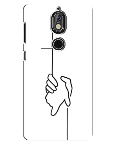 Чохол для Nokia 7 з картинкою «Рука тримає» Чохол для Nokia 7 з картинкою «Рука тримає»