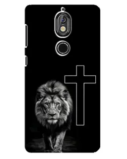 Чохол для Nokia 7 з картинкою «Лев та Хрест» Чохол для Nokia 7 з картинкою «Лев та Хрест»