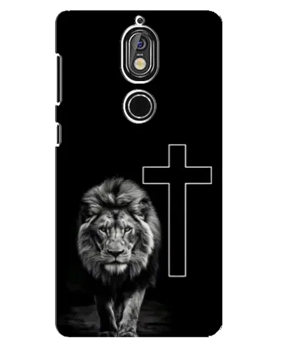 Чохол для Nokia 7 з картинкою «Лев та Хрест» Чохол для Nokia 7 з картинкою «Лев та Хрест»