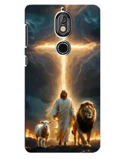 Чохол для Nokia 7 з картинкою «Лев Юди та Світло» Чохол для Nokia 7 з картинкою «Лев Юди та Світло»