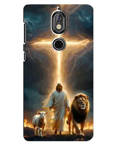Чохол для Nokia 7 з картинкою «Лев Юди та Світло» Чохол для Nokia 7 з картинкою «Лев Юди та Світло»