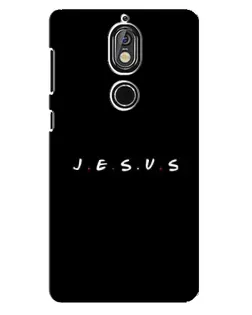 Чохол для Nokia 7 з картинкою «Крапки віри J.E.S.U.S.»