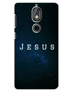 Чохол для Nokia 7 з картинкою «Зоряне небо Jesus»