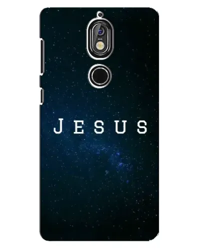 Чохол для Nokia 7 з картинкою «Зоряне небо Jesus» Чохол для Nokia 7 з картинкою «Зоряне небо Jesus»