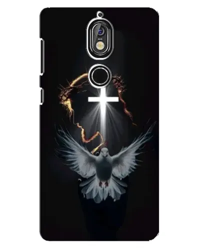 Чохол для Nokia 7 з картинкою «Голуб та Світло» Чохол для Nokia 7 з картинкою «Голуб та Світло»
