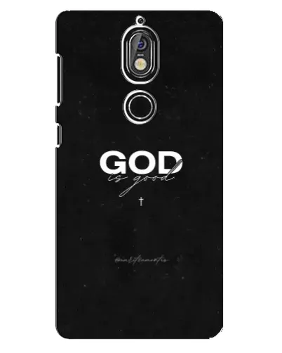 Чохол для Nokia 7 з картинкою «GOD — Бог над усім» Чохол для Nokia 7 з картинкою «GOD — Бог над усім»