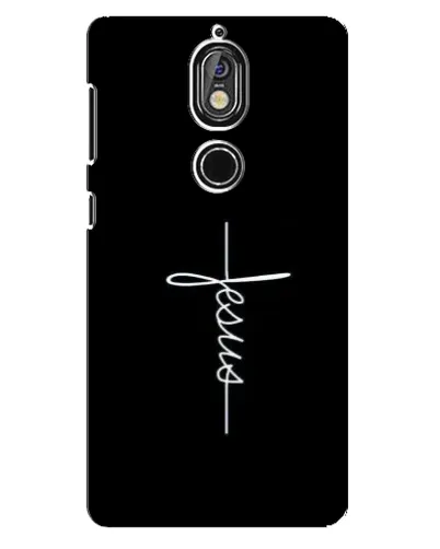Чохол для Nokia 7 з картинкою «Тонка лінія віри» Чохол для Nokia 7 з картинкою «Тонка лінія віри»