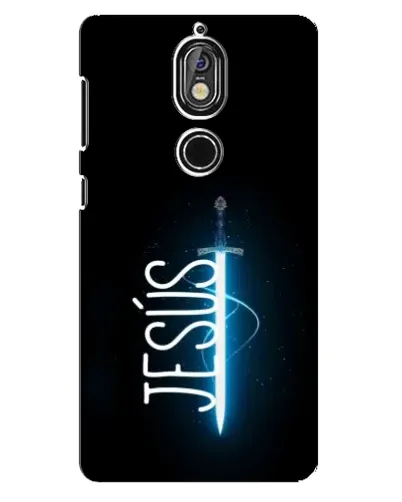 Чохол для Nokia 7 з картинкою «Меч Духа Jesus» Чохол для Nokia 7 з картинкою «Меч Духа Jesus»