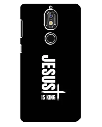 Чохол для Nokia 7 з картинкою «Вертикаль віри Jesus» Чохол для Nokia 7 з картинкою «Вертикаль віри Jesus»