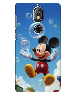 Чехол для Nokia 7 с картинкой «Mickey и мыльные пузыри» Чехол для Nokia 7 с картинкой «Mickey и мыльные пузыри»