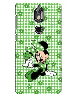 Чехол для Nokia 7 с картинкой «Mickey в клетку» Чехол для Nokia 7 с картинкой «Mickey в клетку»