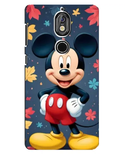 Чехол для Nokia 7 с картинкой «Осенний Mickey Mouse»