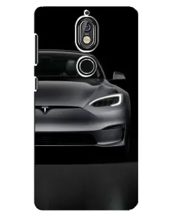 Чехол для Nokia 7 с картинкой «Tesla Model S Look»