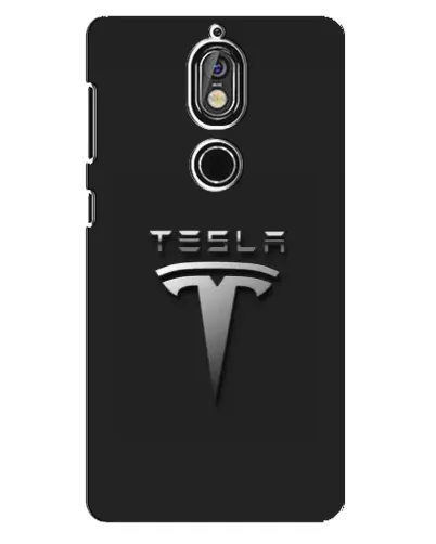 Чохол для Nokia 7 з картинкою «Сталевий логотип Tesla» Чохол для Nokia 7 з картинкою «Сталевий логотип Tesla»