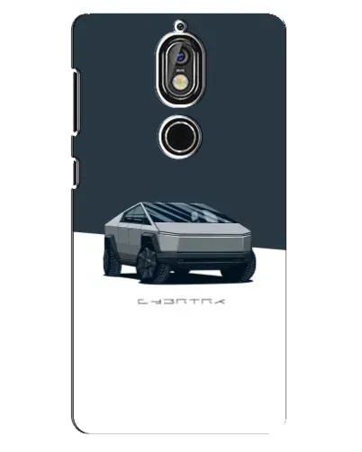 Чохол для Nokia 7 з картинкою «Сріблястий Cybertruck Tesla» Чохол для Nokia 7 з картинкою «Сріблястий Cybertruck Tesla»