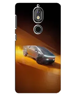 Чохол для Nokia 7 з картинкою «Cybertruck у пустелі» Чохол для Nokia 7 з картинкою «Cybertruck у пустелі»