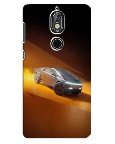 Чохол для Nokia 7 з картинкою «Cybertruck у пустелі» Чохол для Nokia 7 з картинкою «Cybertruck у пустелі»