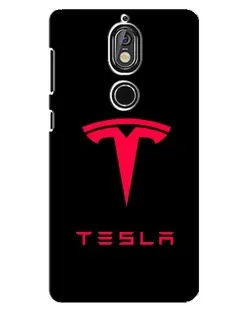 Чохол для Nokia 7 з картинкою «Tesla Red Logo» Чохол для Nokia 7 з картинкою «Tesla Red Logo»