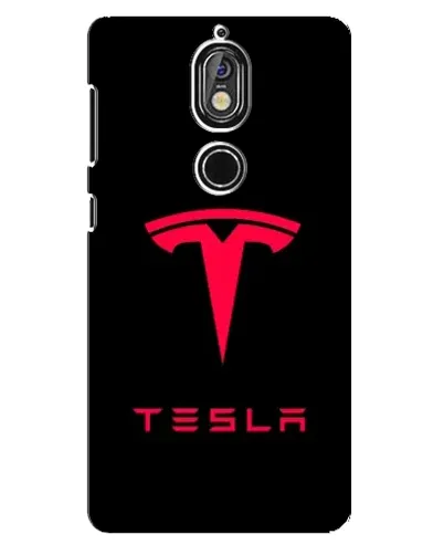 Чохол для Nokia 7 з картинкою «Tesla Red Logo» Чохол для Nokia 7 з картинкою «Tesla Red Logo»