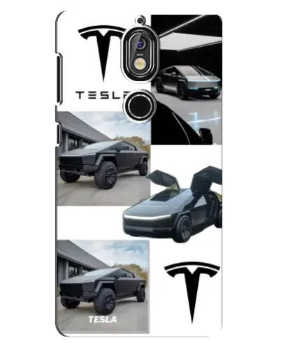 Чохол для Nokia 7 з картинкою «Колаж Cybertruck Tesla» Чохол для Nokia 7 з картинкою «Колаж Cybertruck Tesla»