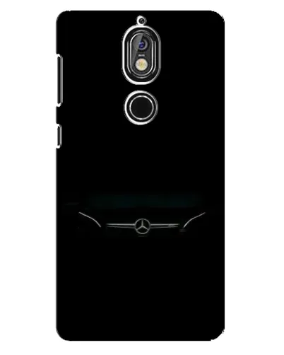 Чехол для Nokia 7 с картинкой «Mercedes Stealth Look»