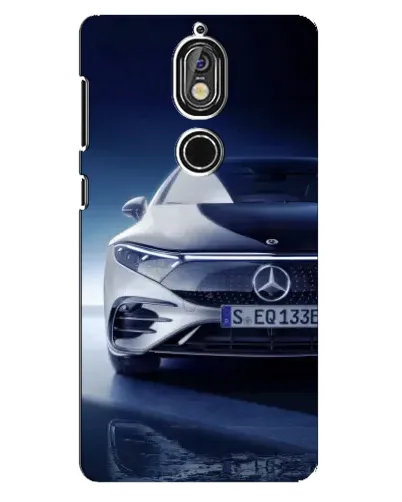 Чехол для Nokia 7 с картинкой «Mercedes EQ — будущее»