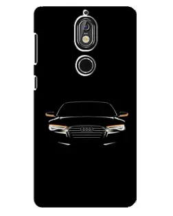 Чохол для Nokia 7 з картинкою «Audi — нічний контур» Чохол для Nokia 7 з картинкою «Audi — нічний контур»