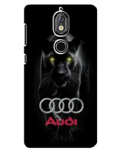 Чохол для Nokia 7 з картинкою «Пантера та Audi» Чохол для Nokia 7 з картинкою «Пантера та Audi»