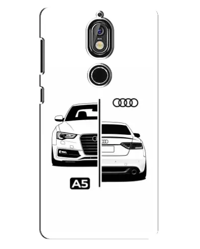 Чехол для Nokia 7 с картинкой «Audi — контрастный дизайн»