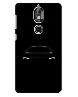 Чохол для Nokia 7 з картинкою «Погляд Audi у темряві» Чохол для Nokia 7 з картинкою «Погляд Audi у темряві»