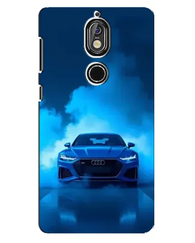 Чехол для Nokia 7 с картинкой «Audi — голубая энергия»