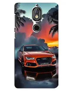 Чохол для Nokia 7 з картинкою «Audi — захід сонця» Чохол для Nokia 7 з картинкою «Audi — захід сонця»
