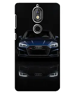 Чохол для Nokia 7 з картинкою «Audi — нічне відображення» Чохол для Nokia 7 з картинкою «Audi — нічне відображення»