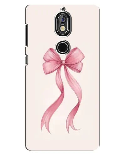 Чехол для Nokia 7 с картинкой «Розовый бант» Чехол для Nokia 7 с картинкой «Розовый бант»