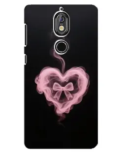 Чохол для Nokia 7 з картинкою «Димчасте серце» Чохол для Nokia 7 з картинкою «Димчасте серце»