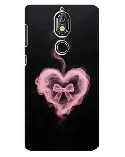 Чехол для Nokia 7 с картинкой «Дымчатое сердце» Чехол для Nokia 7 с картинкой «Дымчатое сердце»