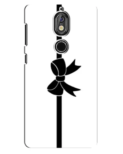 Чехол для Nokia 7 с картинкой «Вертикальный бант» Чехол для Nokia 7 с картинкой «Вертикальный бант»