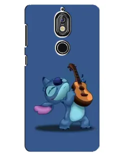 Чохол для Nokia 7 з картинкою «Стіч з укулеле» Чохол для Nokia 7 з картинкою «Стіч з укулеле»