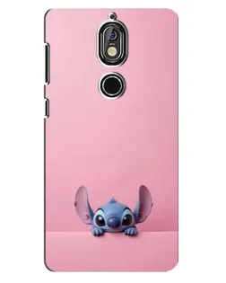 Чохол для Nokia 7 з картинкою «Stitch визирає» Чохол для Nokia 7 з картинкою «Stitch визирає»
