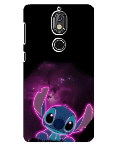 Чохол для Nokia 7 з картинкою «Неоновий Stitch» Чохол для Nokia 7 з картинкою «Неоновий Stitch»