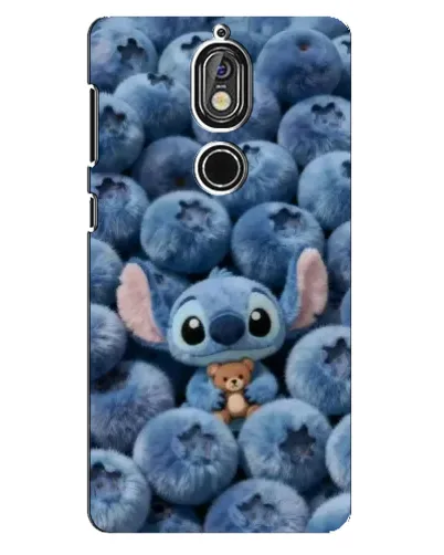 Чохол для Nokia 7 з картинкою «Стіч та лохина» Чохол для Nokia 7 з картинкою «Стіч та лохина»