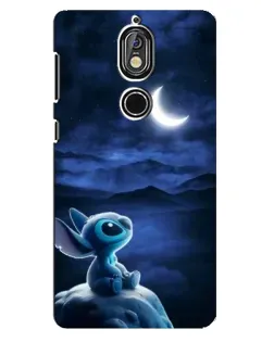 Чохол для Nokia 7 з картинкою «Місячна ніч Стіча» Чохол для Nokia 7 з картинкою «Місячна ніч Стіча»