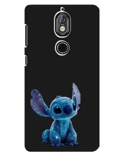 Чохол для Nokia 7 з картинкою «Стіч на чорному» Чохол для Nokia 7 з картинкою «Стіч на чорному»