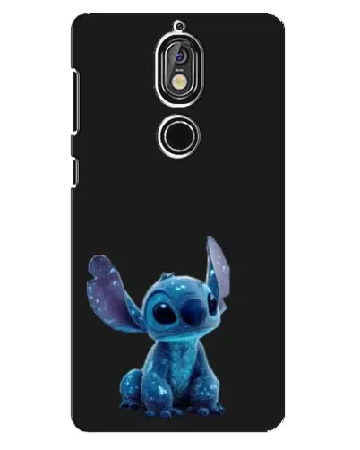 Чохол для Nokia 7 з картинкою «Стіч на чорному» Чохол для Nokia 7 з картинкою «Стіч на чорному»