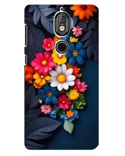 Чохол для Nokia 7 з картинкою «Квіткова феєрія» Чохол для Nokia 7 з картинкою «Квіткова феєрія»