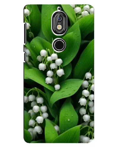 Чохол для Nokia 7 з картинкою «Конвалії в зелені» Чохол для Nokia 7 з картинкою «Конвалії в зелені»
