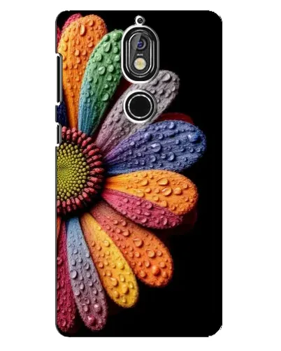 Чохол для Nokia 7 з картинкою «Райдужна квітка» Чохол для Nokia 7 з картинкою «Райдужна квітка»
