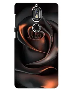 Чохол для Nokia 7 з картинкою «Шовкова чорна троянда» Чохол для Nokia 7 з картинкою «Шовкова чорна троянда»